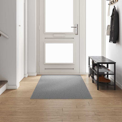 Vidaxl tapis de passage gris clair 100 x 300 cm 100% polypropylène