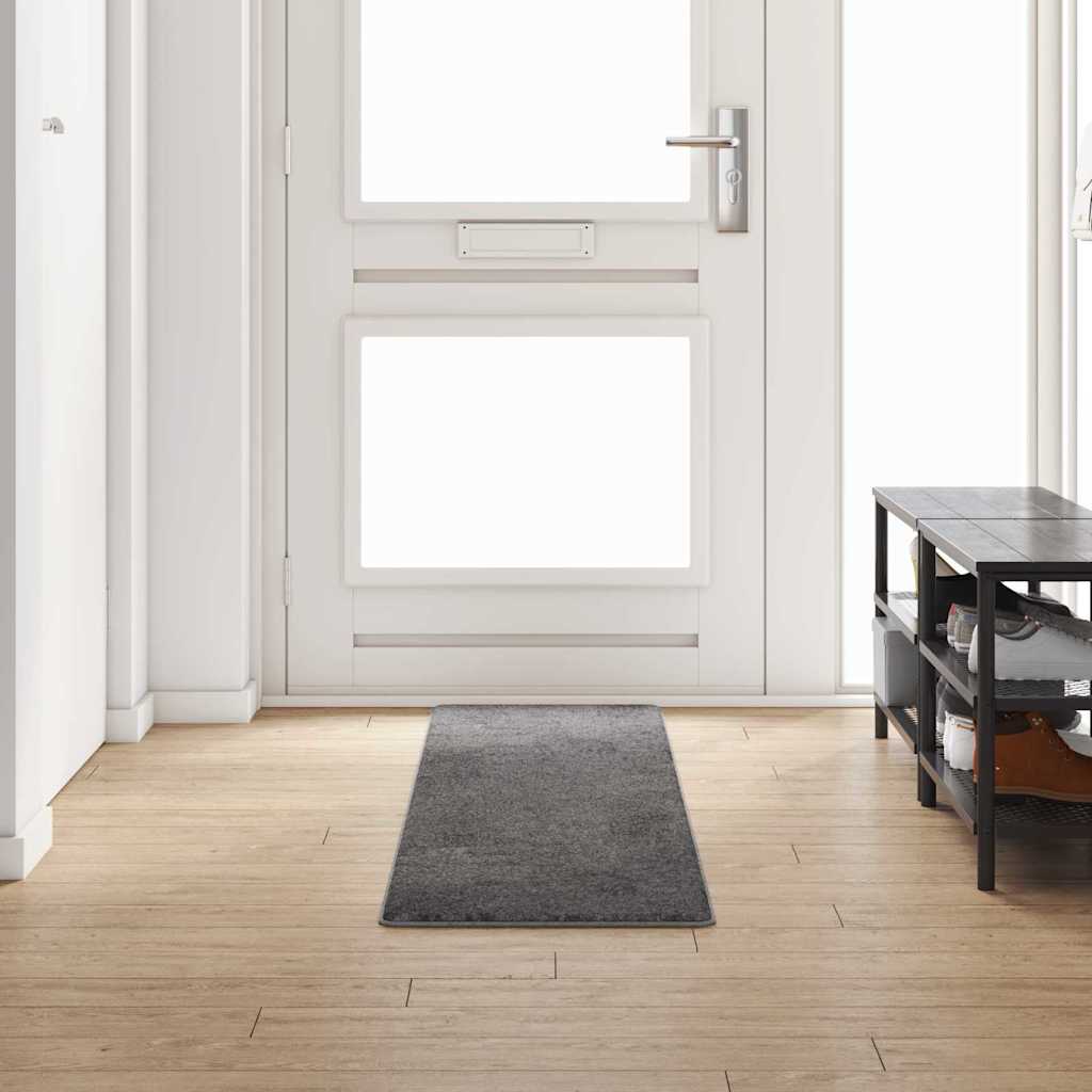 Vidaxx tapis de passage gris 50 x 250 cm 100% polypropylène touffe