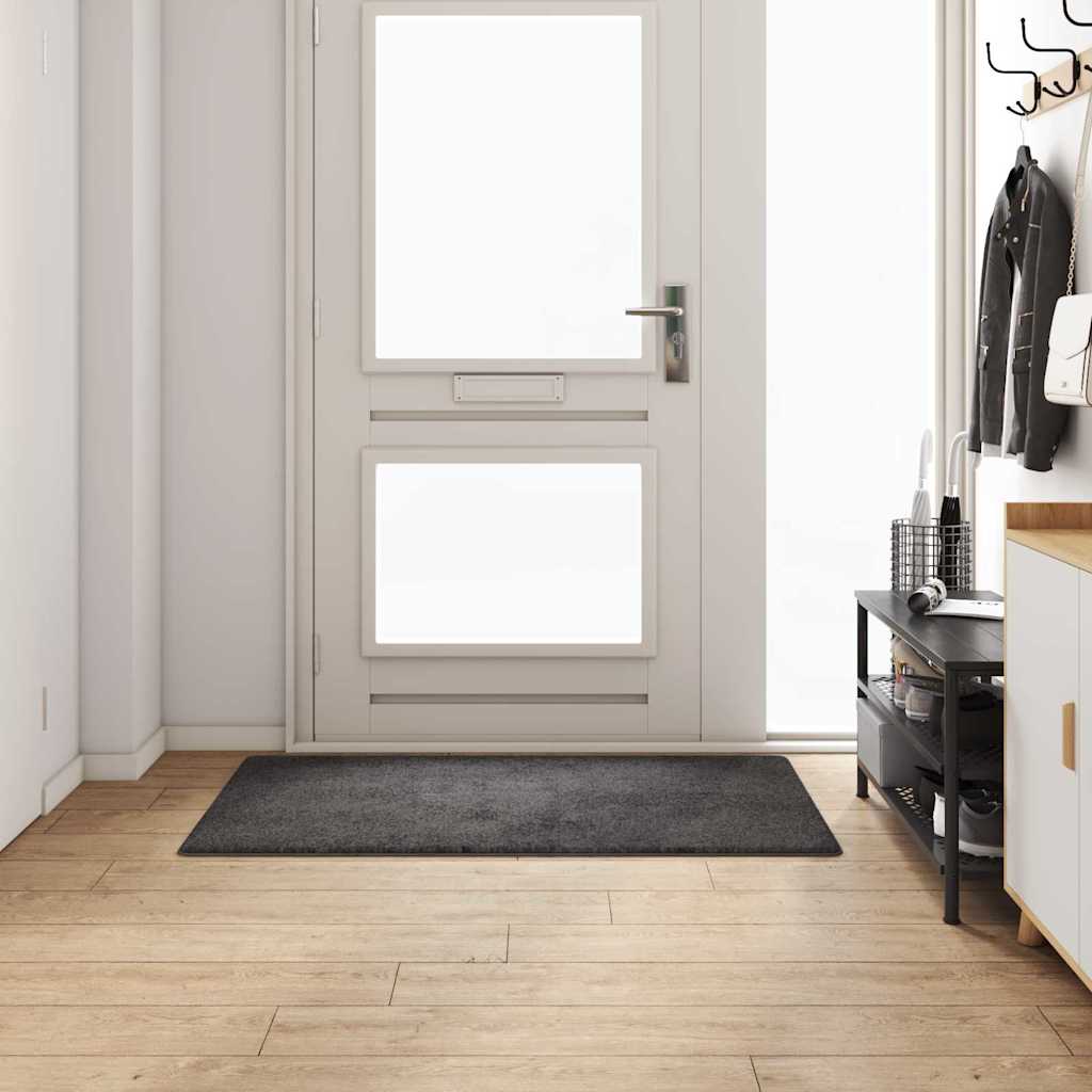Vidaxx tapis de passage gris 80 x 150 cm 100% polypropylène touffe