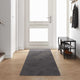Vidaxx tapis de passage gris 80 x 400 cm 100% polypropylène touffe