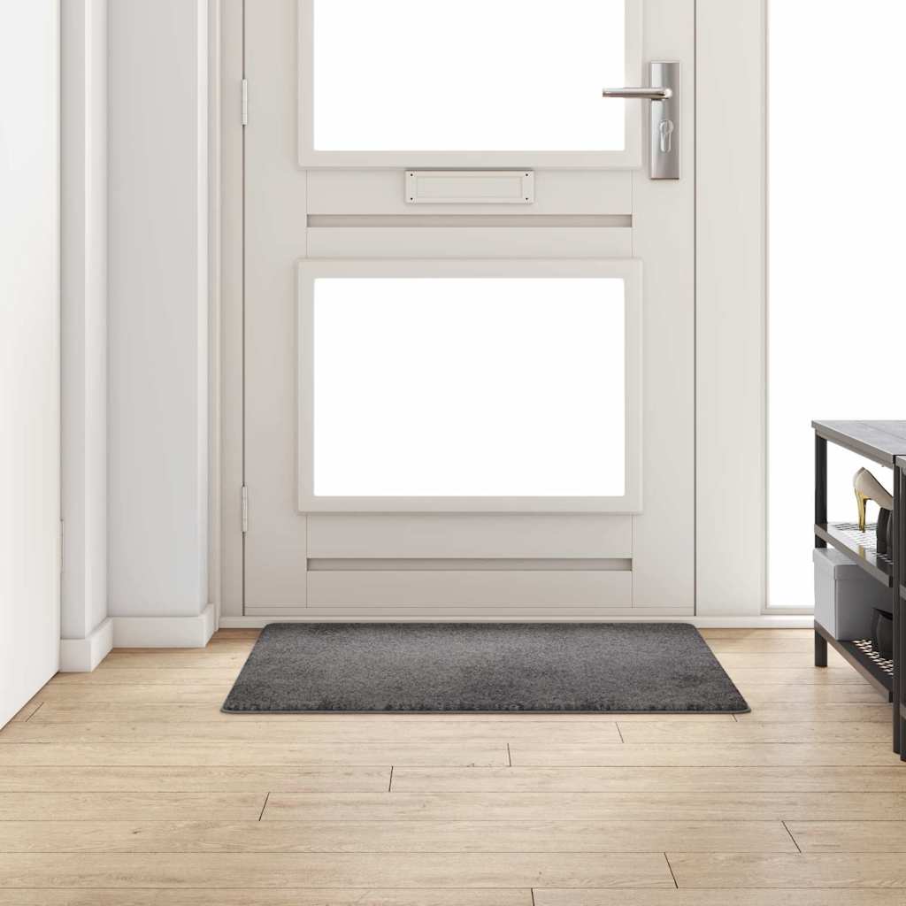 Vidaxx tapis de passage gris 100 x 100 cm 100% polypropylène touffe