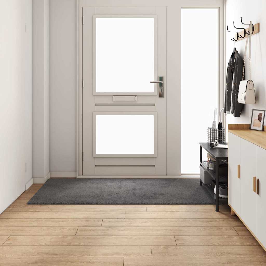 Vidaxx tapis de passage gris 100 x 200 cm 100% polypropylène touffe