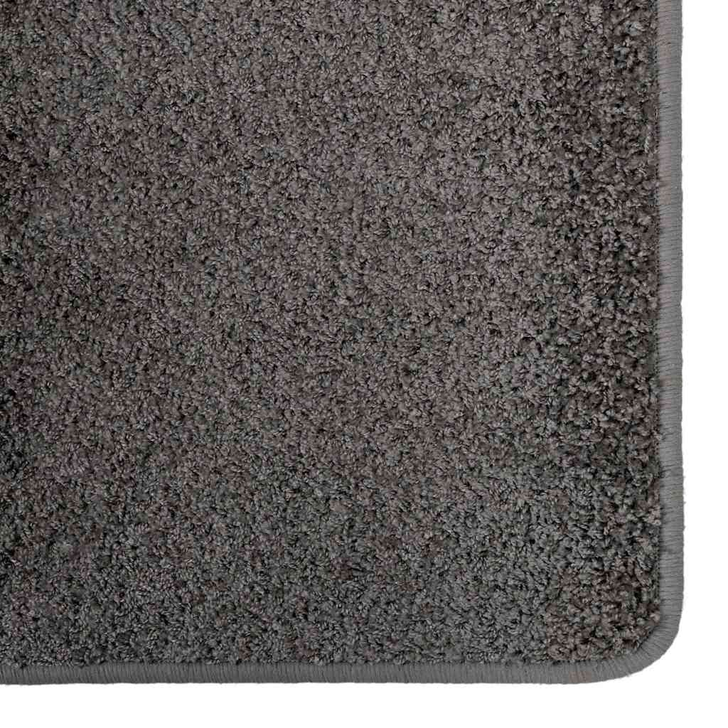 Vidaxx tapis de passage gris 100 x 250 cm 100% polypropylène touffe
