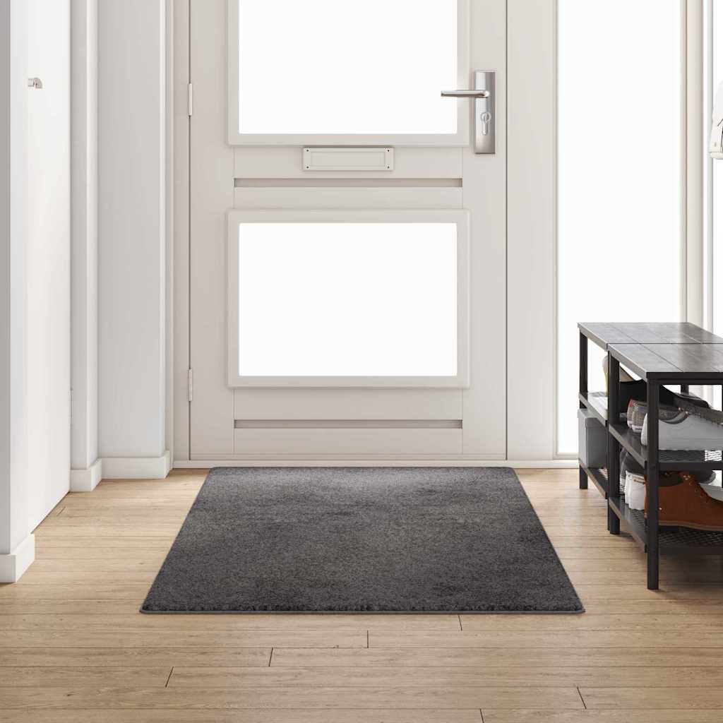 Vidaxx tapis de passage gris 100 x 250 cm 100% polypropylène touffe