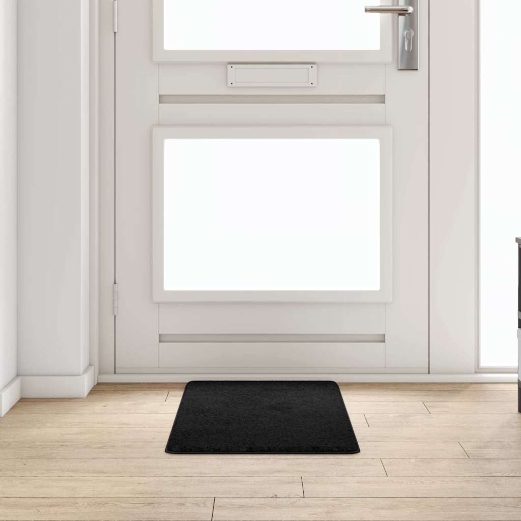 Vidaxx tapis de passage noir 50 x 100 cm 100% polypropylène touffe