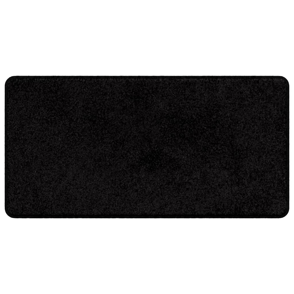 Vidaxx tapis de passage noir 50 x 100 cm 100% polypropylène touffe