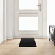 Vidaxx tapis de passage noir 50 x 150 cm 100% polypropylène touffe