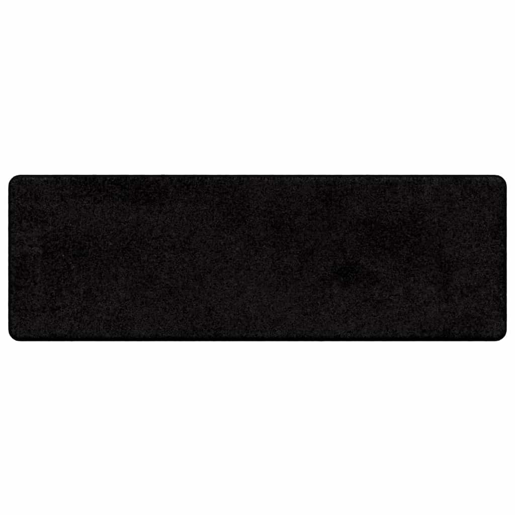 Vidaxx tapis de passage noir 50 x 150 cm 100% polypropylène touffe
