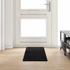 Vidaxx tapis de passage noir 50 x 200 cm 100% polypropylène touffe