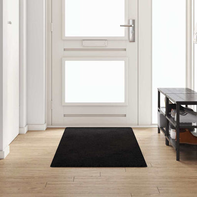 Vidaxx tapis de passage noir 80 x 250 cm 100% polypropylène touffe