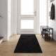 Vidaxx tapis de passage noir 80 x 400 cm 100% polypropylène touffe