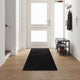 Vidaxx tapis de passage noir 80 x 500 cm 100% polypropylène touffe