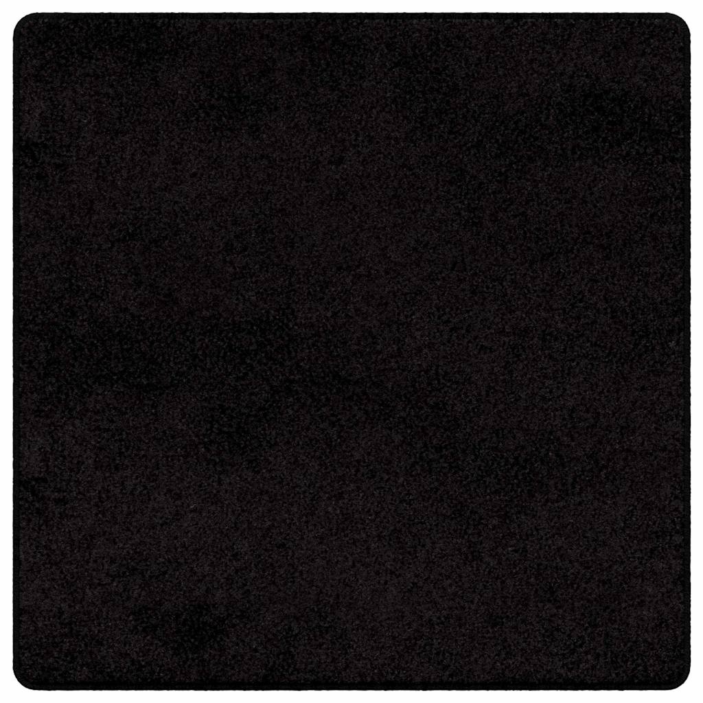 Vidaxx tapis de passage noir 100 x 100 cm 100% polypropylène touffe