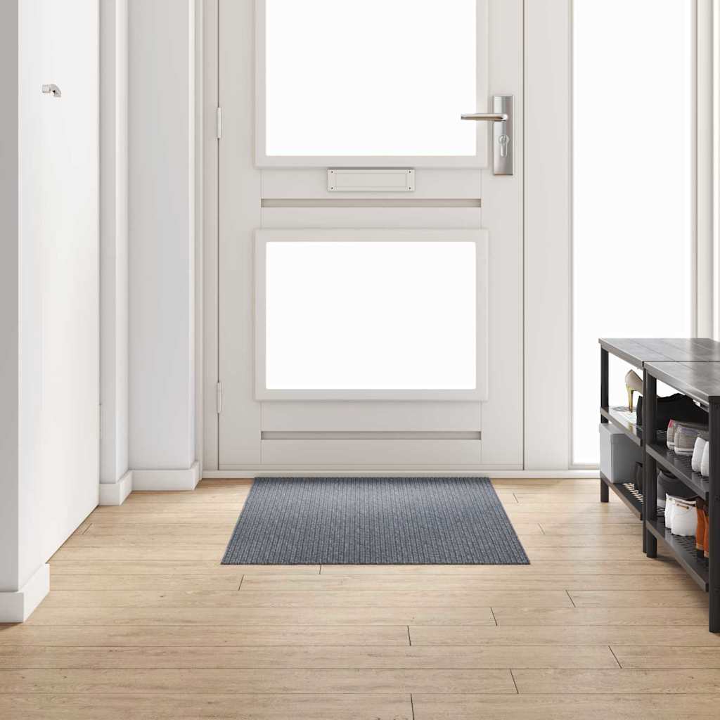 Vidaxx tapis de passage gris 80 x 150 cm tissu