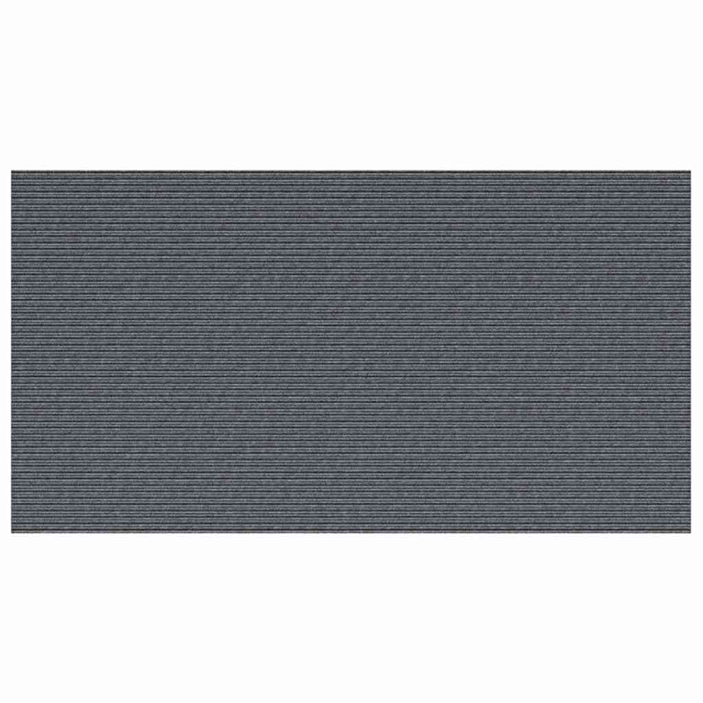 Vidaxx tapis de passage gris 80 x 150 cm tissu