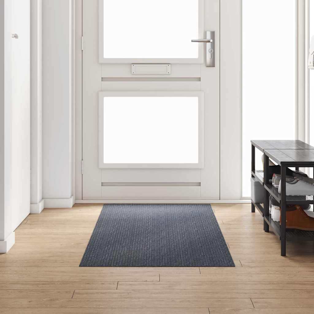 Vidaxx tapis de passage gris 80 x 250 cm tissu