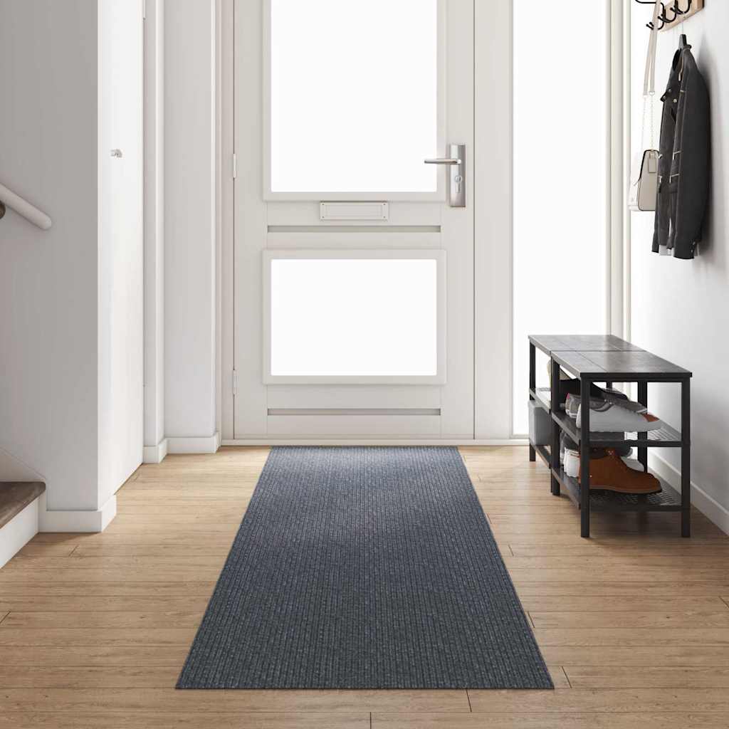 Vidaxx tapis de passage gris 80 x 400 cm tissu