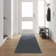 Vidaxx tapis de passage gris 80 x 500 cm tissu