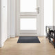 Vidaxl tapis de passage anthracite 80 x 150 cm tissu