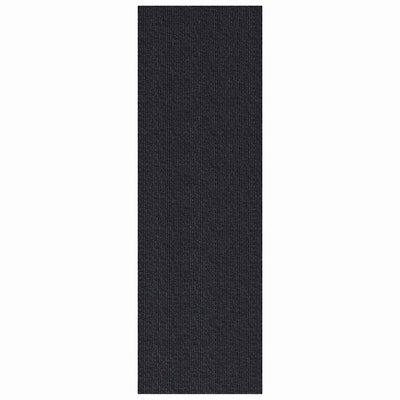 Vidaxl tapis de passage anthracite 80 x 200 cm tissu