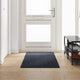 Vidaxl tapis de passage anthracite 80 x 250 cm tissu