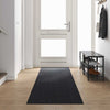 Vidaxl tapis de passage anthracite 80 x 400 cm tissu