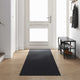 Vidaxl tapis de passage anthracite 80 x 400 cm tissu