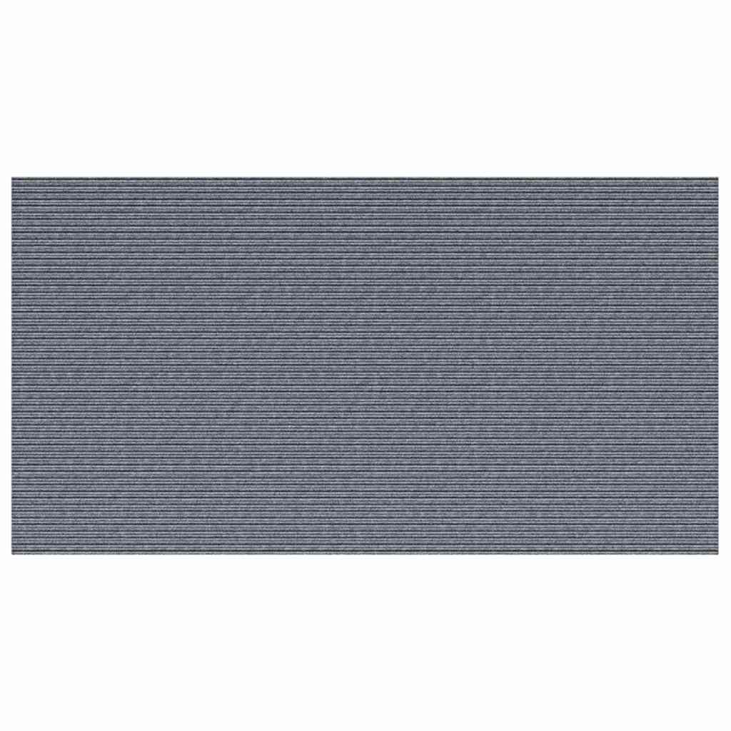Vidaxl tapis de passage gris clair 80 x 150 cm tissu