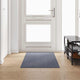 Vidaxl tapis de passage gris clair 80 x 250 cm tissu