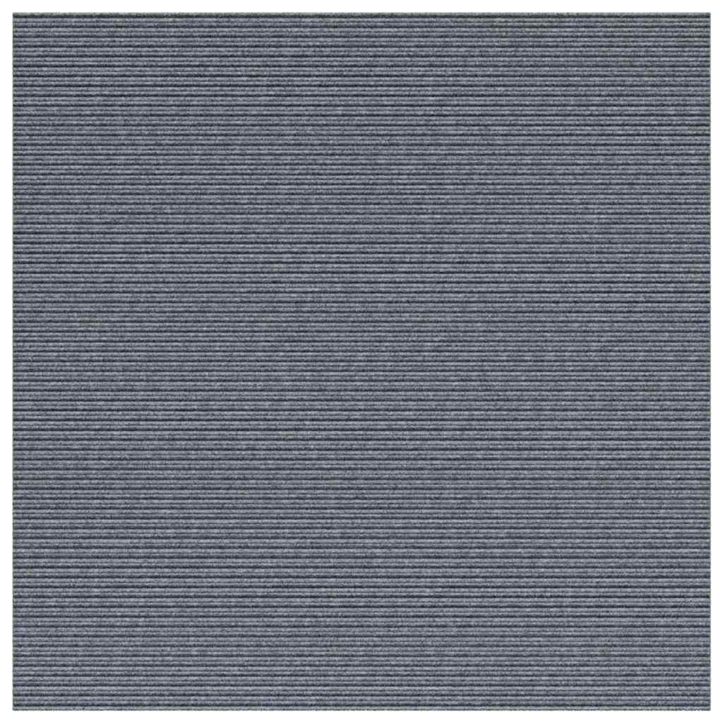 Vidaxl tapis de passage gris clair 100 x 100 cm tissu