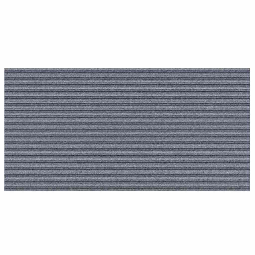 Vidaxl tapis de passage gris clair 100 x 200 cm tissu