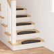 Vidaxx tapis d'escalier autocollants 15 pièces anthracite 56 x 17 x 3 cm