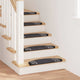 Vidaxx tapis d'escalier autocollants 15 pièces anthracite 65 x 21 x 4 cm