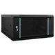 Vidaxxl armoire réseau avec rangement noir 60 x 60 x 35 cm acier