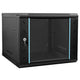 Vidaxxl armoire réseau avec rangement noir 60 x 60 x 50 cm acier