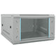 Vidaxxl armoire réseau avec rangement gris 53 x 60 x 30 cm acier