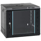 Vidaxxl armoire réseau avec rangement noir 53 x 45 x 45 cm acier