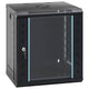 Vidaxxl armoire réseau avec rangement noir 53 x 45 x 60 cm acier