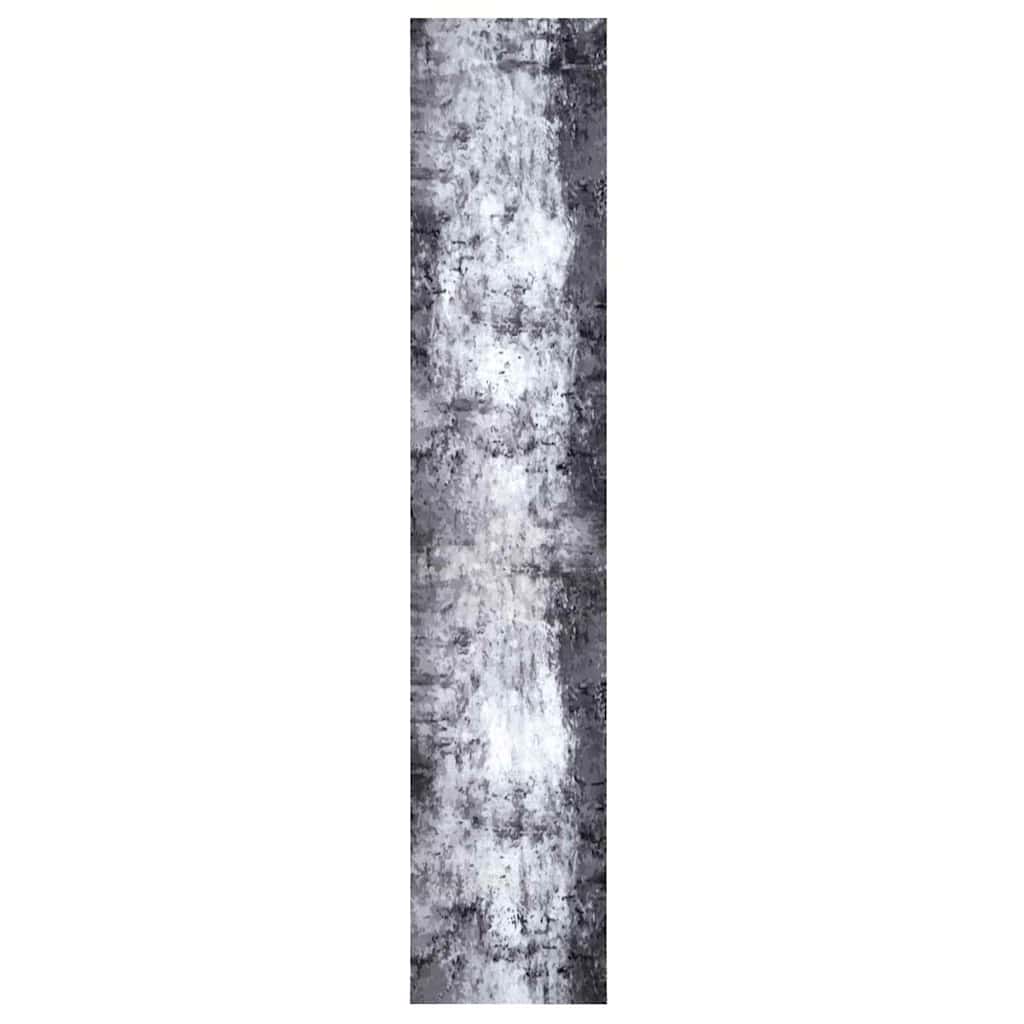 Vidaxx tapis de cuisine gris 300 x 60 cm velours