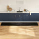 VidaXL tapis de cuisine noir 300 x 60 cm velours