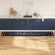VidaXL tapis de cuisine noir 300 x 60 cm velours