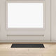 Vidaxl paillasson anthracite 60 x 40 x 1,2 cm tissu peluche