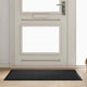 Vidaxl paillasson anthracite 60 x 40 x 1,2 cm tissu peluche