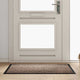 Vidaxl paillasson beige 60 x 40 x 1,2 cm tissu peluche