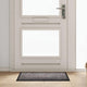 Vidaxl paillasson gris clair 60 x 40 x 1,2 cm tissu peluche