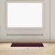 Vidaxl paillasson rouge bordeaux 60 x 40 x 1,2 cm tissu peluche