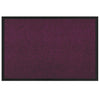 Vidaxl paillasson rouge bordeaux 60 x 40 x 1,2 cm tissu peluche