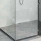 Vidaxxl caniveau de douche mural argent 60 cm acier inoxydable 304
