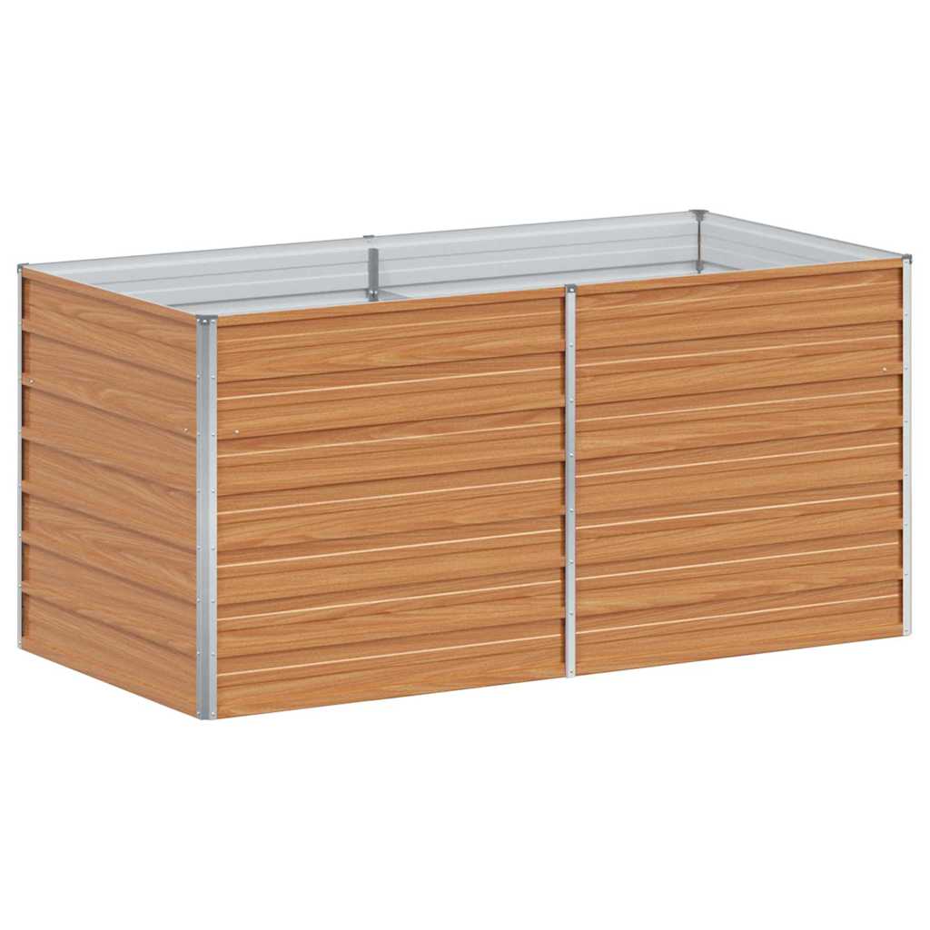 Jardinière surélevée Vidaxx marron clair 160 x 80 x 77 cm
