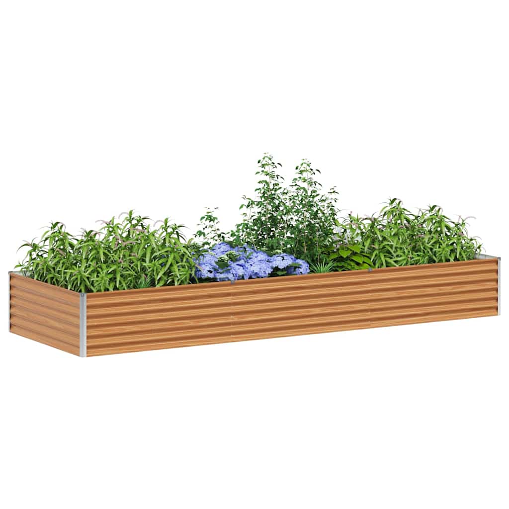 Jardinière surélevée Vidaxx 290 x 100 x 36 cm acier galvanisé